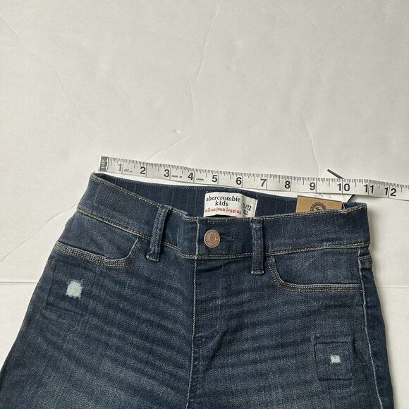 Abercrombie & Fitch Girl Pull On Jean Leggings Size 11/12 - Picture 5 of 7